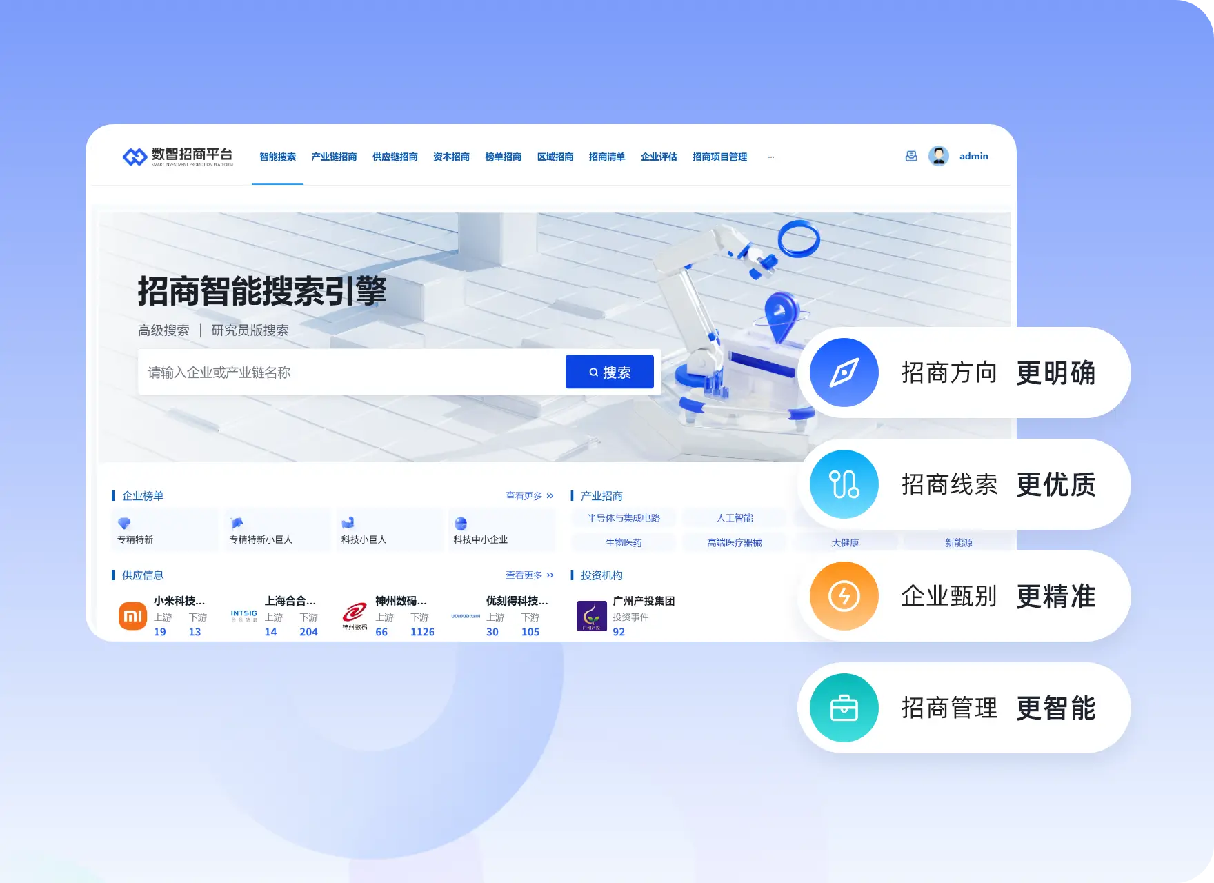 产业数智招商平台