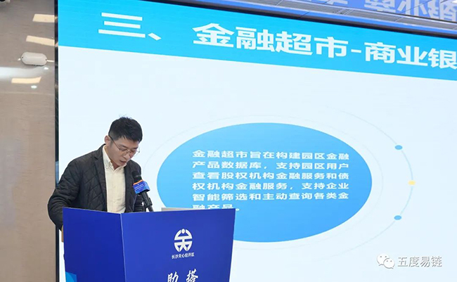 天心经开区企业综合服务平台金融超市